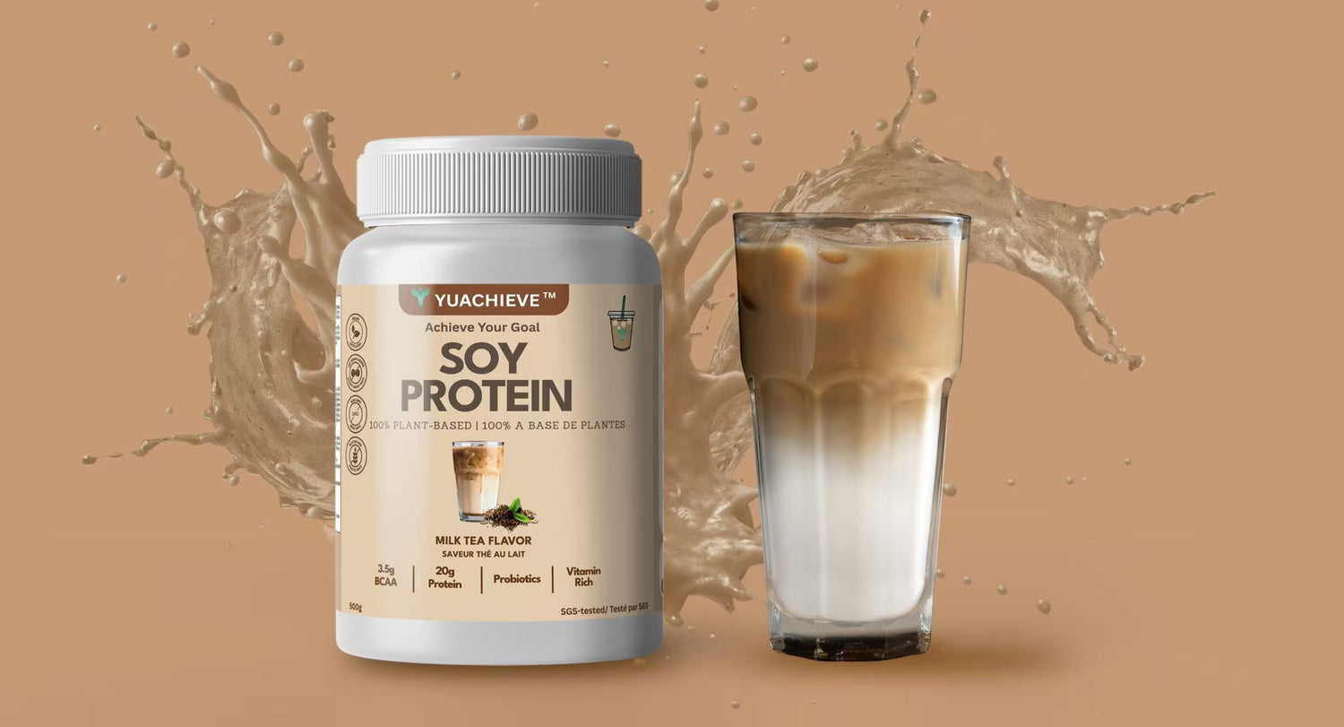 yuachieve soy protein milk tea