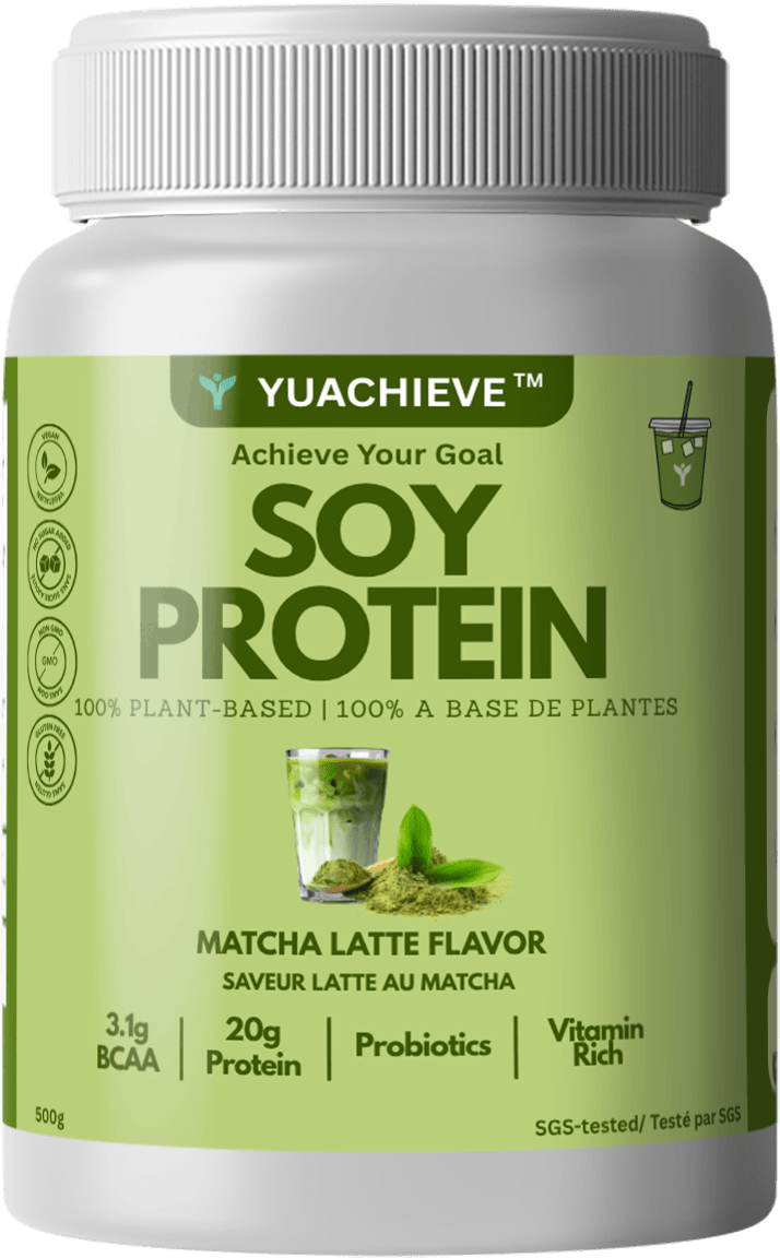 Matcha Latte Soy Protein Powder - ＹＵＡＣＨＩＥＶＥ™