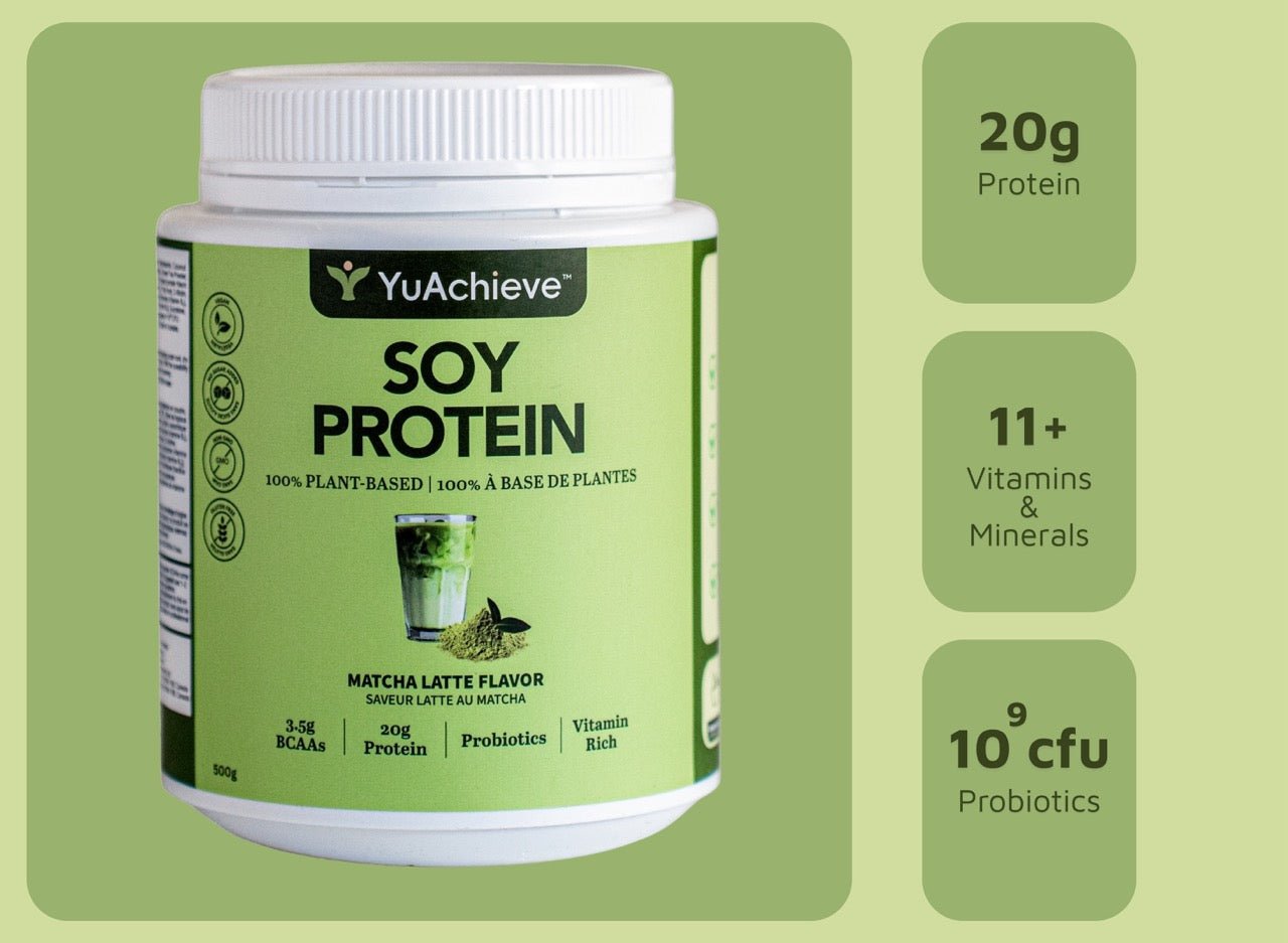 Matcha Latte Soy Protein - YuAchieve™-YuAchieve™