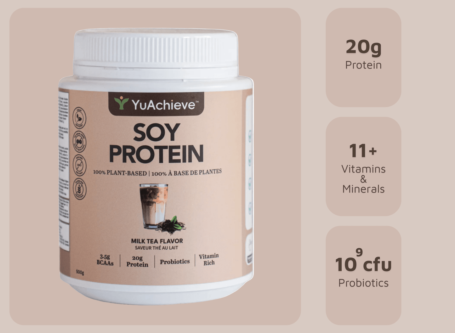 Milk Tea Soy Protein - YuAchieve™-YuAchieve™