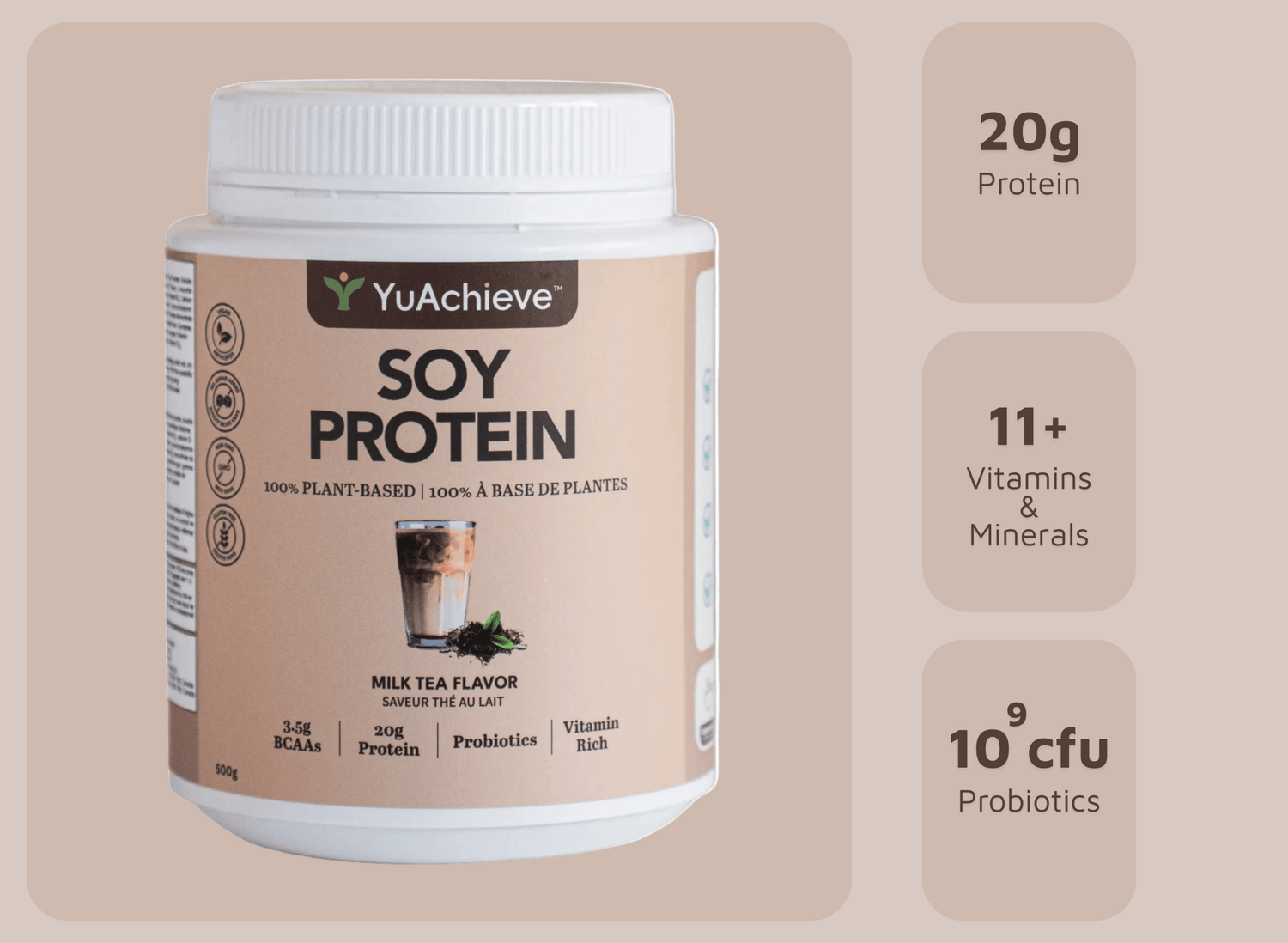 Milk Tea Soy Protein - YuAchieve™-YuAchieve™